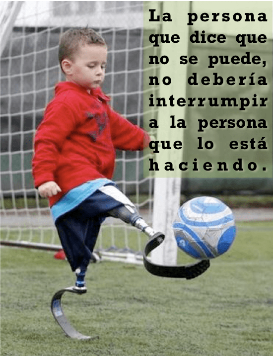 la persona que dice que no se puede no deberia interrumpir