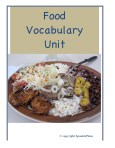 Vocabulario de Comida