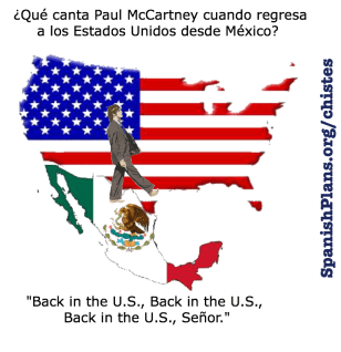 Back in the US Senor