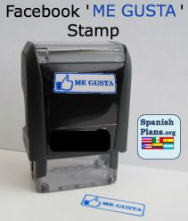 Facebook Me Gusta Stamp