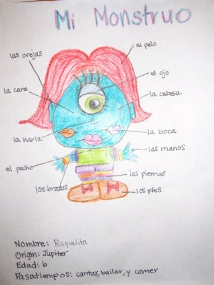 Spanish Monster Body Project