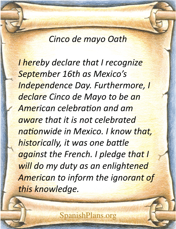 cinco de mayo pledge