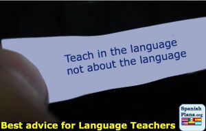 spanish teaching advice