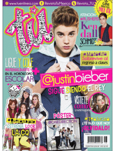 revista tu portada de Justin