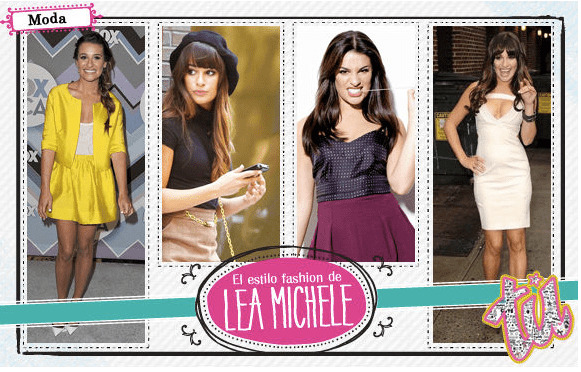 el estilo de Lea Michele