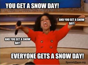 oprah gives a snow day