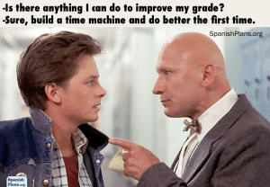time machine improve my grade