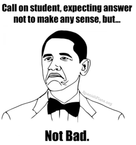 expecting dumb answer from student