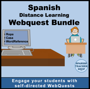Spanish WebQuests bundle