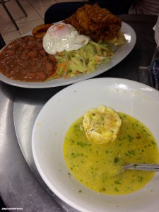 Sopa y Bandeja