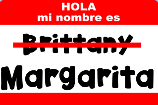 Giving Spanish names in class