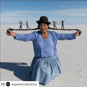 Uyuni Bolivia Perspective