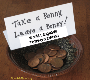 Take a Penny World Language Teachers