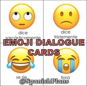 Emoji Dialogue Cards