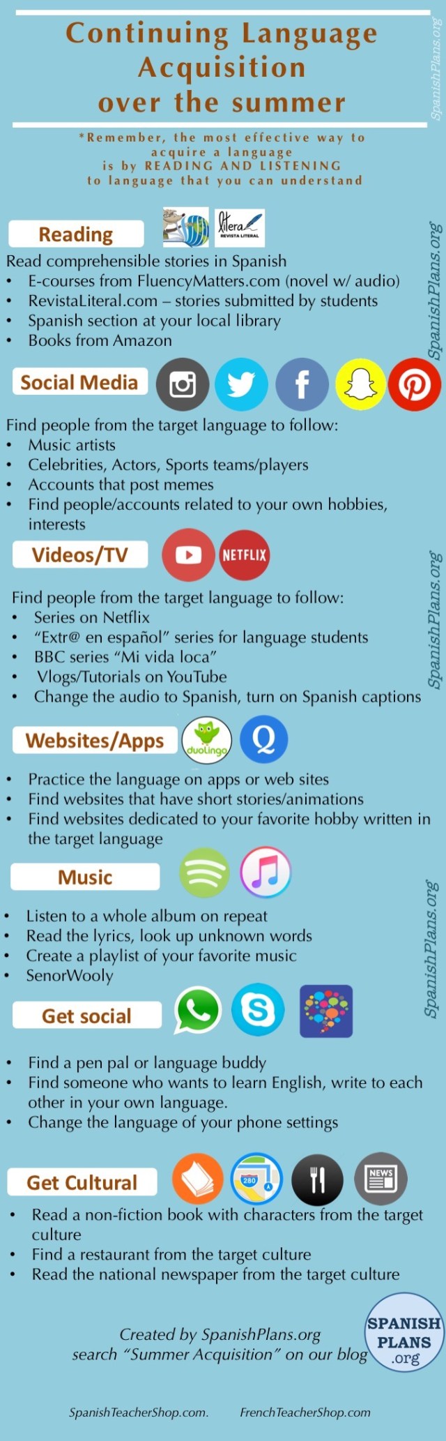 Summer Language Acquisition