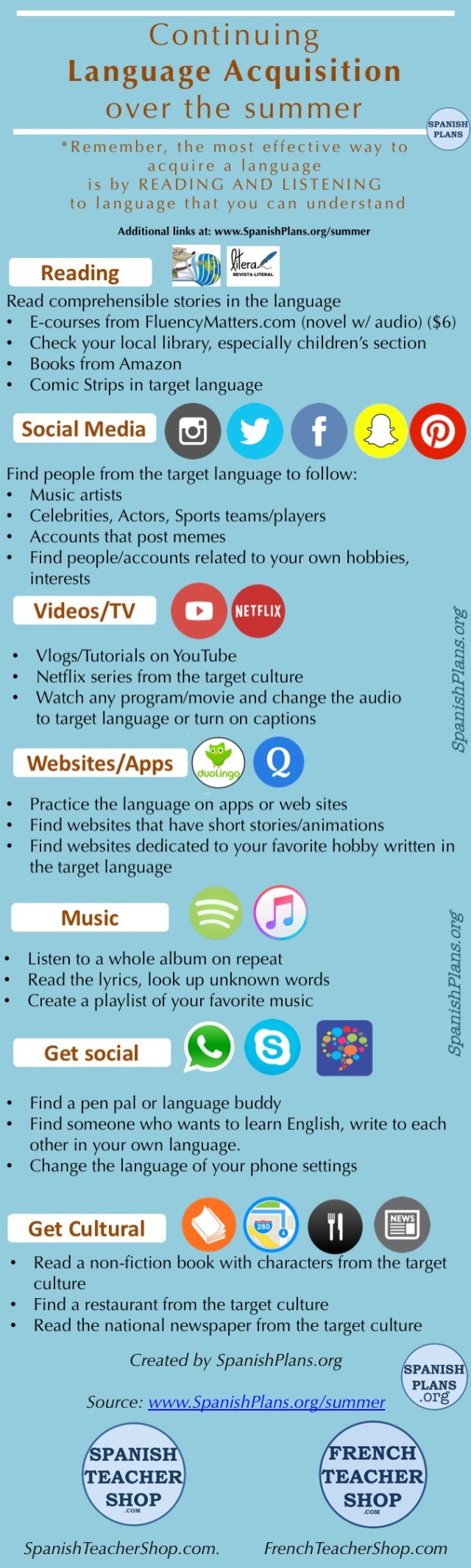 Language Acquisition during the summer