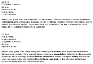 Stories with 5 phrases