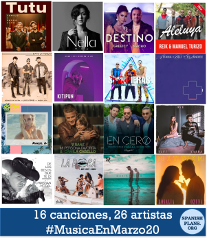 16 canciones 26 artistas