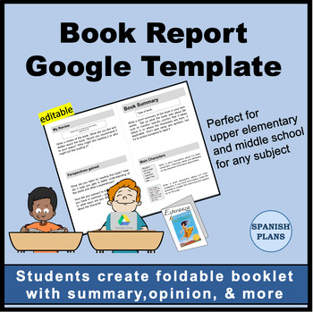 Book Report Template